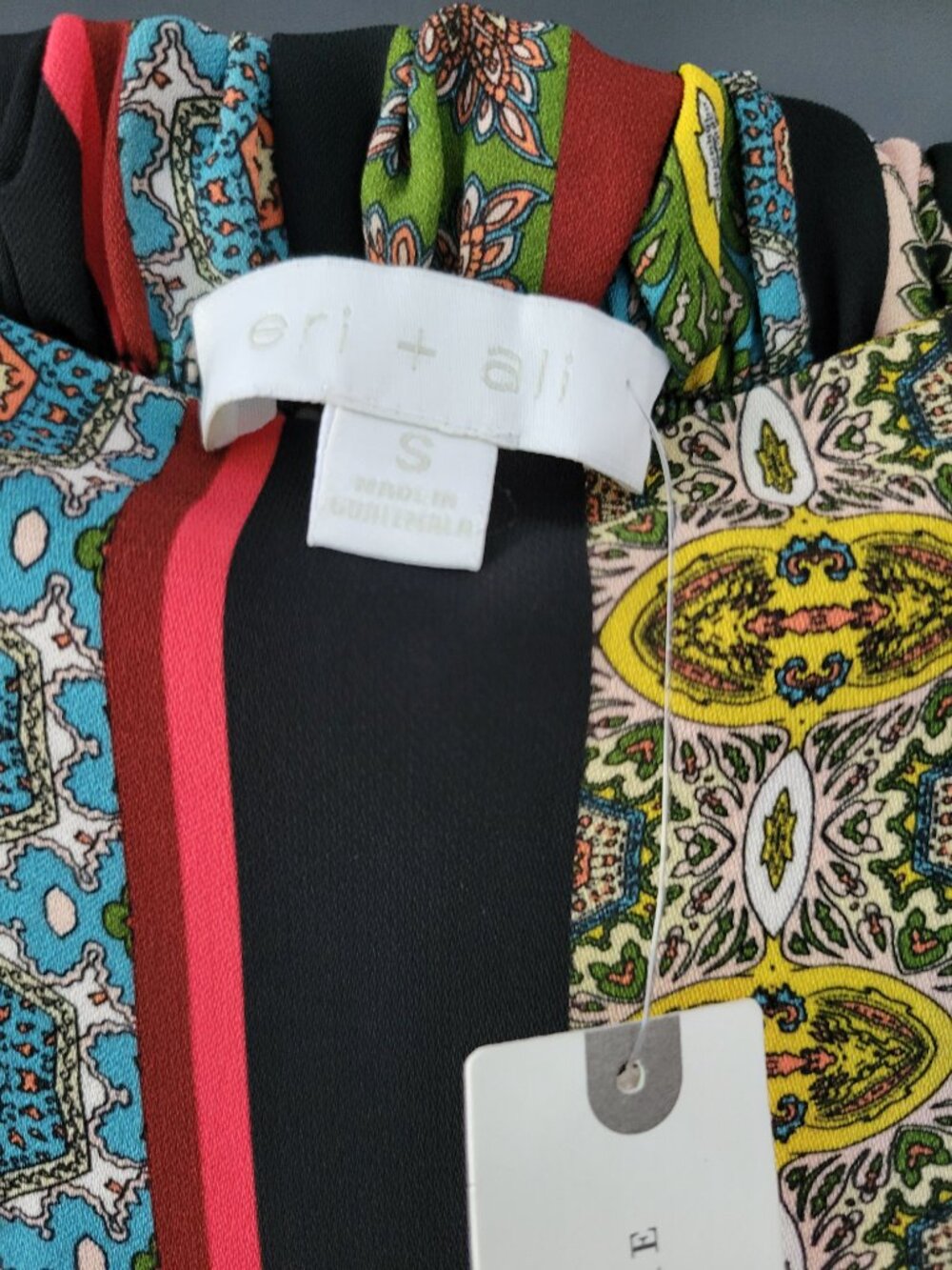 Anthropologie Eri - Ali Scarf Print Pleated Crepe Midi Skirt Size S NWT! - Picture 5 of 12